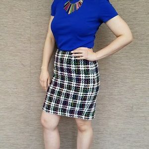 Vintage 80s Ann Taylor 100% Wool Skirt